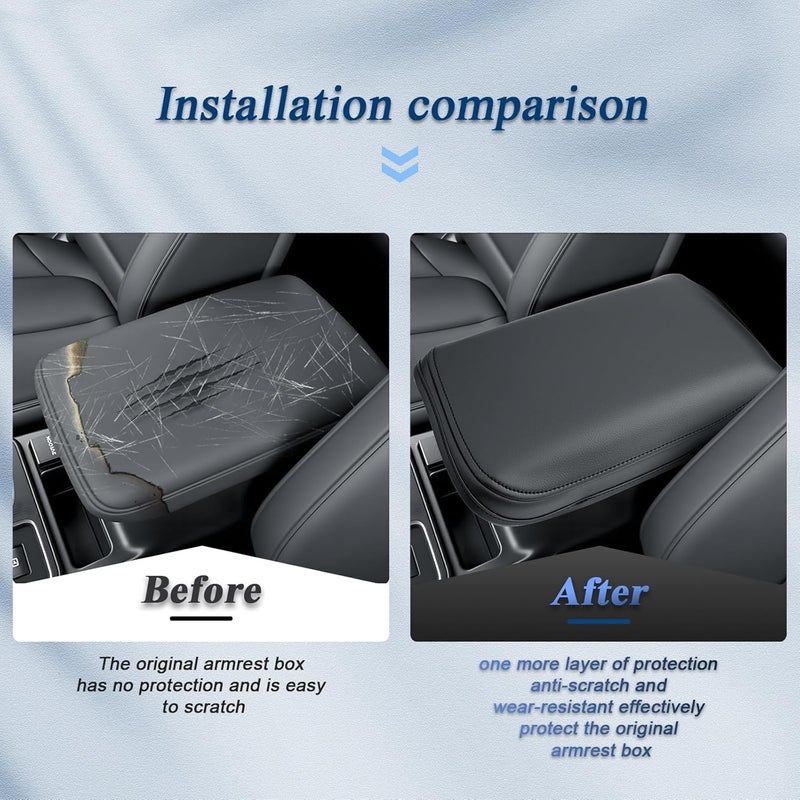 BIBIBO for 2026 Subaru Outback Center Console Cover 2026 Subaru Outback Arm Rest Cover,2026 Outback Armrest Protector,2026 Outback Armrest Accessories - Image 5